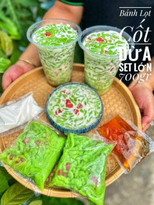 SET BÁNH LỌT NƯỚC CỐT DỪA MIỀN TÂY