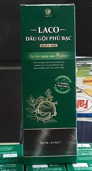 DẦU GỘI PHỦ BẠC LACO