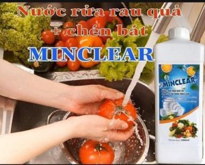 NƯỚC RỬA RAU QUẢ VÀ RỬA CHÉN