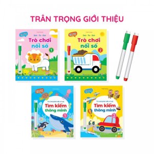 BỘ SÁCH TRÒ CHƠI PHÁT TRIỂN TRÍ TUỆ L