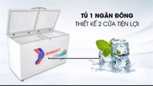 Tủ đông Sanaky VH 3699W1 (2 ngăn)  360 lít