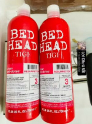 BỘ DẦU GỘI BED TIGI ĐỎ