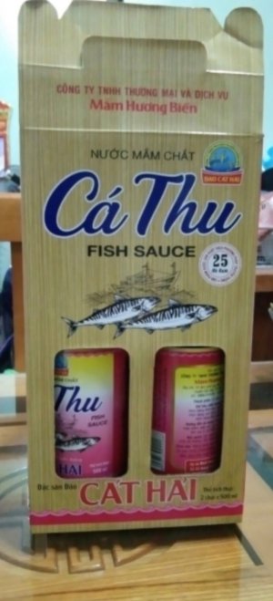 NƯỚC MẮM CHẮT CÁ THU CÁT HẢI 6 CẶP