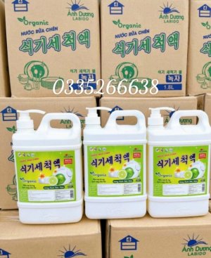 Nước rửa chén hữu cơ