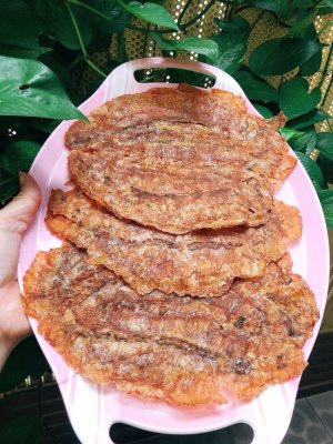 Chuối xiêm ép phơi khô tự nhiên