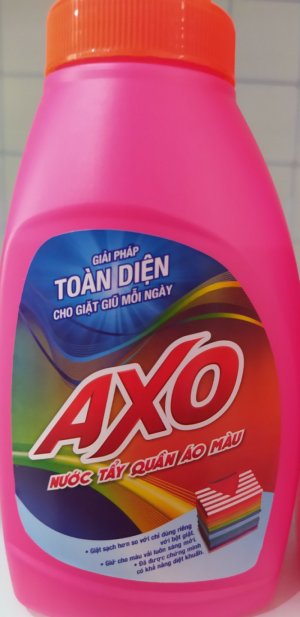 NƯỚC TẨY QUẦN ÁO MÀU AXO