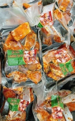CÁ DỨA 1 NẮNG ƯỚP  TỎI ỚT
