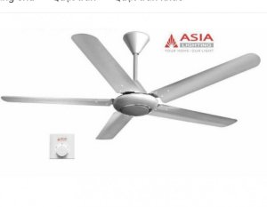 Quạt trần Asia QT06 B01 5 cánh lưu lượng gió vượt trội lên đến 230m3/phút cực mát