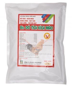 BIO ĐỎ TÍCH KÍCH MÀO BUNG LÔNG BẬT CỰA - Gói 1Kg
