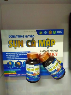 COMBO ĐÔNG TRÙNG HẠ THẢO SỤN CÁ MẬP, BỔ NÀO