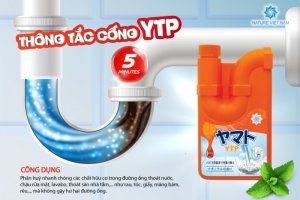 THÔNG CỐNG CAO CẤP YTP 1KG. THÔNG TẮC CỐNG. TẮC BỒN CẦU