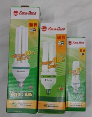COMBO 3 BÓNG ĐÈN HUỲNH QUANG COMPACT RẠNG ĐÔNG 50 W.40W.25W