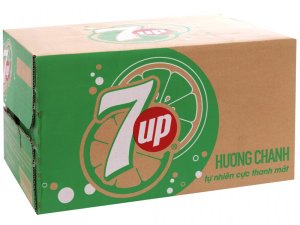 Nước ngọt 7 up vị chanh 390ml( 1 thùng)