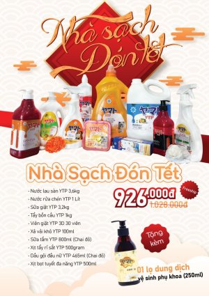 COMBO DỌN NHÀ ĐÓN TẾT