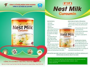 SỮA NGHỆ NEST MILK CURCUMIN