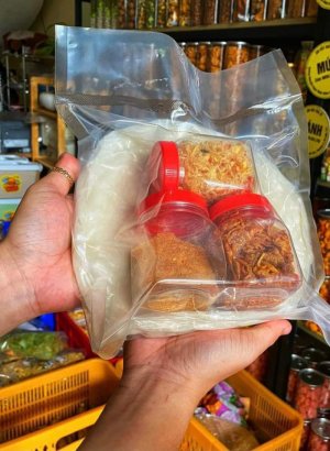 BÁNH TRÁNG PHƠI SƯƠNG RUỐT HÀNH
