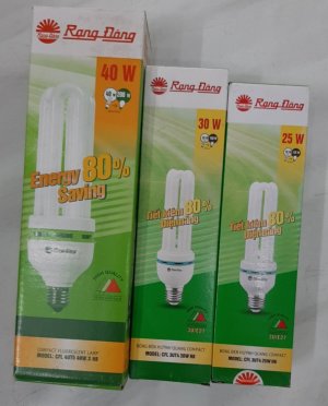 COMBO 3 BÓNG ĐÈN HUỲNH QUANG COMPACT RẠNG ĐÔNG 40 W.30W.25W