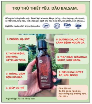DẦU BALSAM (250ML )
