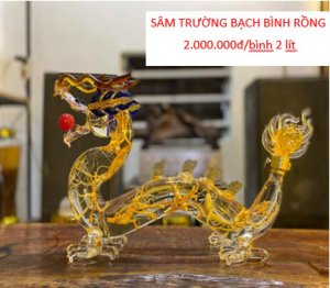 RƯỢU SÂM TRƯỜNG BẠCH