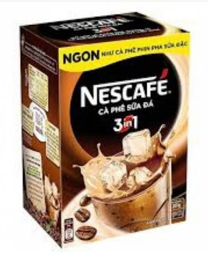 Cà phê hòa tan NESCAFÉ 3in1 Cà phê sữa đá - Hộp 10 gói x 20
