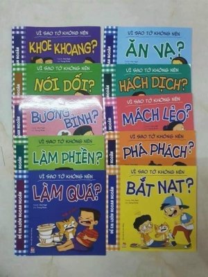 BỘ SÁCH 10 CUỐN VÌ SAO TỚ KHÔNG NÊN
