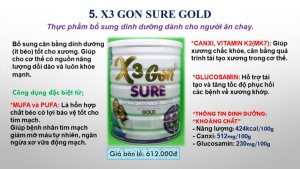 SỮA X3GON SURE GOLD