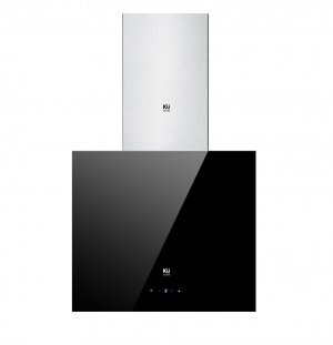 Máy Hút Mùi Cảm Ứng, Kính Vuông góc Elegante70
