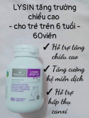 BIO ISLA ND LYSINE TĂNG CHIỀU CAO