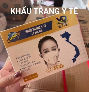 ? KHẨU TRANG Y TẾ VIỆT ĐỨC ?