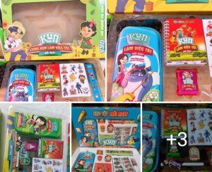 BỘ ĐỒ DÙNG HỌC TẬP 9 MÓN