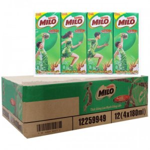 Thức uống lúa mạch milo nestle hộp 180ml (thùng 48 hộp)