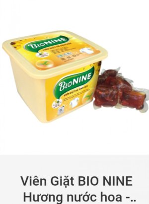Viên Giặt BIO NINE Hương Nước Hoa - 30v/1 hộp