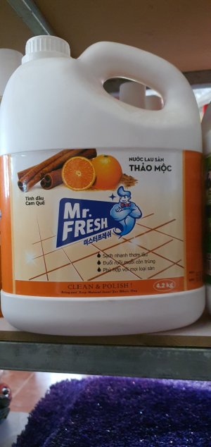 Nước lau sàn thảo mộc