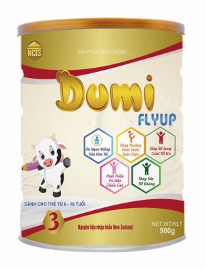SỮA DUMI FLYUP DÀNH CHO TRẺ TỪ 6 - 16 TUỔI (400G)