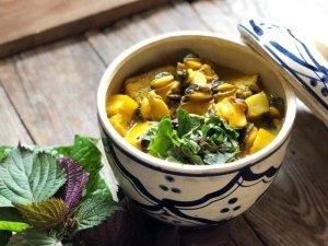Set Ốc Om chuối đậu 750g