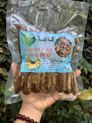 CHUỐI CAU PHƠI DẺO