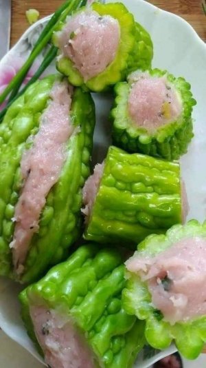 KHỔ QUA DỒI CHẢ THÁC LÁC