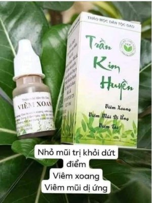 VIÊM XOANG, VIÊM MŨI DỊ ỨNG* Trần Kim Huyền)