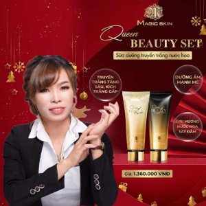 sữa dưỡng truyền trắng hương nước hoa magic kin