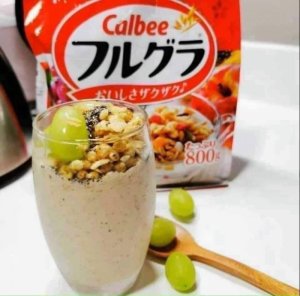 NGŨ CỐC HOA QUẢ CALBEE NHẬT