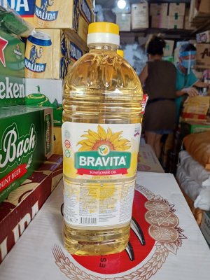 Thùng dầu ăn Bravita Sunflower Oil