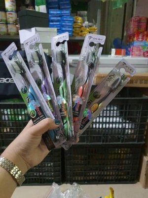 BÀN CHẢI THAN TRE HOẠT TÍNH BOSSI