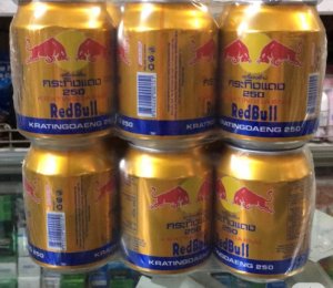 Nước tăng lực bò húc thái