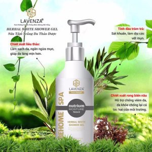 SỮA TẮM TRẮNG DA THẢO DƯỢC LAVENZA