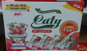 Combo Mỳ tôm. Thanh long 6 vị