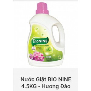 Nước Giặt BIO NINE_ 4,5Kg- Hương Đào