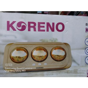 đèn sưởi nhà tắm 3 bóng koreno model KRN 3B 005