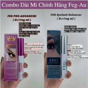 COMBO DƯỠNG MI DÀI CHÍNH HÃNG FEG - AU