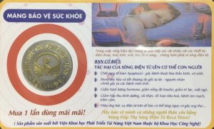 Màng hấp thụ sóng điện từ Rova Wave - 2 sản phẩm   ( sản phẩm thuộc Bộ khoa học công nghệ)
