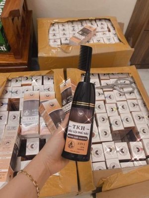 Dầu Gội Phủ Nâu Trần Kim Huyền